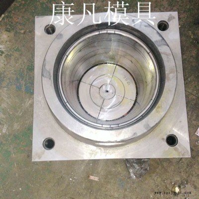 供应建筑工地注塑塑料模具泥浆桶磨具,塑胶泥灰桶模具图3