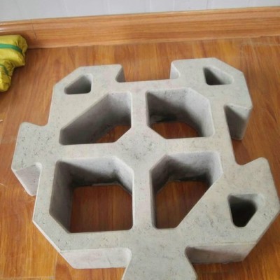 志华塑业431*431*100 生态护坡模具河道水库水利护坡塑料模具水泥制品塑料模具**图2