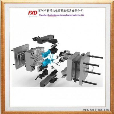 【福兴达】  深圳制作热压模具塑料模具 塑胶模具 注塑模具 轮毂热压模具 热压烧结石墨模具 精密模具 精密模具制造图6