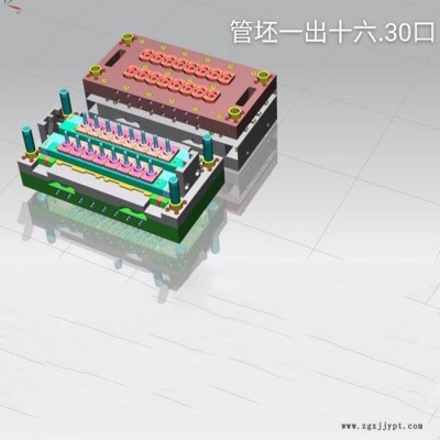 龙霄模具 模具管坯一出十六.30口  精密塑料模具 塑料模具加工 现货供应 欢迎来电咨询图2
