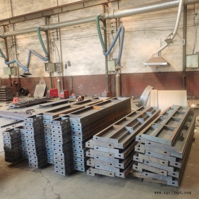 保定元然模具厂家  AB防撞墙钢模具 防撞墙模具 AB防护墙模具  防撞墙模板高铁三墙预制模板 头源厂按需定制 元然模具图2