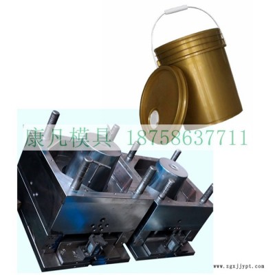 专业设计制造塑料桶模具 10升防冻液桶模具 16升18L 新款美式20公斤机油桶图片图3