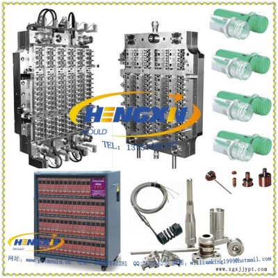 热流道管胚模具（塑料模具）hot runner pet preform mold图2
