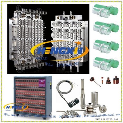 热流道管胚模具（塑料模具）hot runner pet preform mold图4