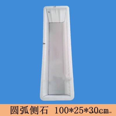 路沿石模具 圆弧 防撞型路沿石塑料模具嘉兴市志华塑业厂家直供特殊型号可定制图2