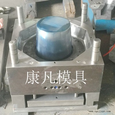 供应涂料桶模具，一出二 热流道2.5kg乳胶漆桶模具 塑料模具。图3