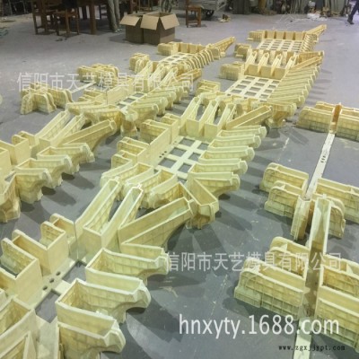 天艺塑料模具  九踩平身科全斗 九踩斗拱模具   全斗   斗拱模具图2