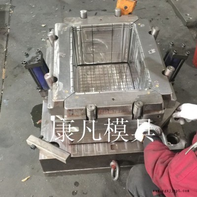 塑料模具 台州黄岩周转箱模具厂家  塑胶水箱 水果筐模具图3