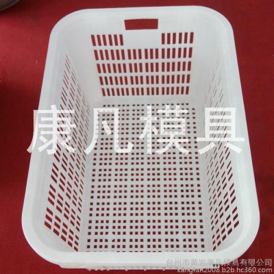塑料模具 台州黄岩周转箱模具厂家  塑胶水箱 水果筐模具图4