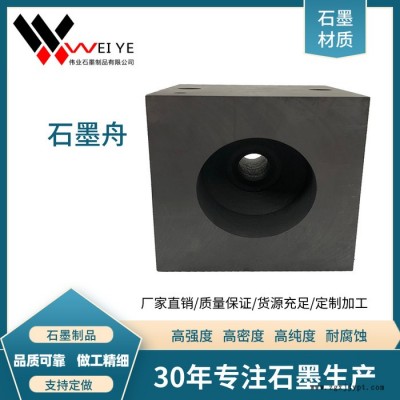 伟业石墨 高功率石墨槽舟  耐腐蚀石墨舟  来图定制批发石墨模具图4