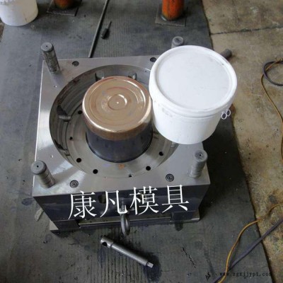 塑料包装罐子模具，食品包装桶模具, 塑胶桶模具图4