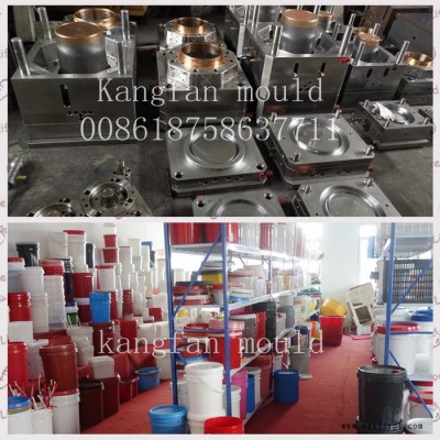 塑料模具密封桶模具 5升塑料桶模具 食品桶模具图2