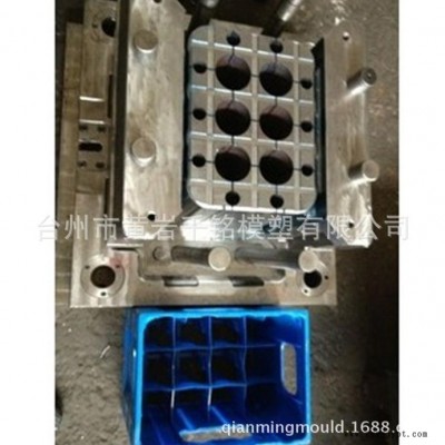 塑料啤酒箱模具 塑料牛奶箱模具 周转箱模具 注塑模具加工图3