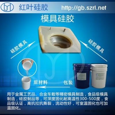 收缩率小精密度高耐高温透明模具硅胶Q615# 硅橡胶图3