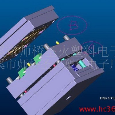 塑料PVC模具及注塑加工 管道配件注塑模具图2