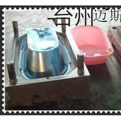 供应2015年新款塑料洗澡桶模具  注塑模具图4