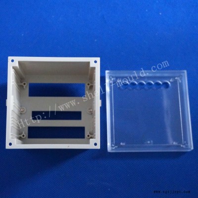 余姚精钢塑料模具厂 电子型仪表壳体 柜装数显壳 5-12：97X97X83三相电表壳 电能表