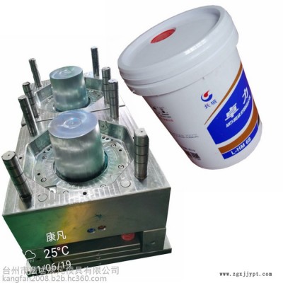 20公斤密封油桶模具，18升润滑油桶模具,高质量机油桶模具图1