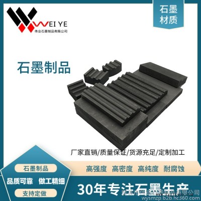 石墨制品  高纯光伏发电用石墨  碳素石墨模具定制加工图1