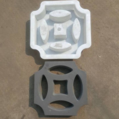 志华塑业彩砖模具厂供应 30*30*7水泥砖花窗模具花墙砖模具彩砖塑料模具图7
