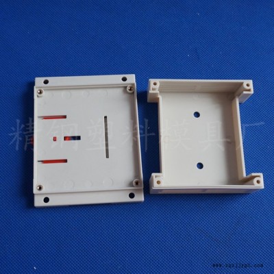 精钢厂直销 PLC控制器壳体 仪表盒 LED灯壳 塑料外壳115X90X40智能卡仪器仪表壳图2