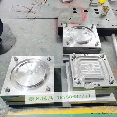 供应浙江黄岩注塑塑料模具厂，3L塑胶桶模具2.5升塑料涂料桶模具图6