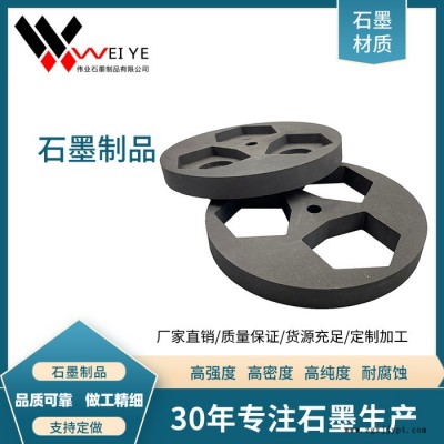 石墨模具  高纯等静压石墨块  图纸加工石墨制品  伟业石墨图6