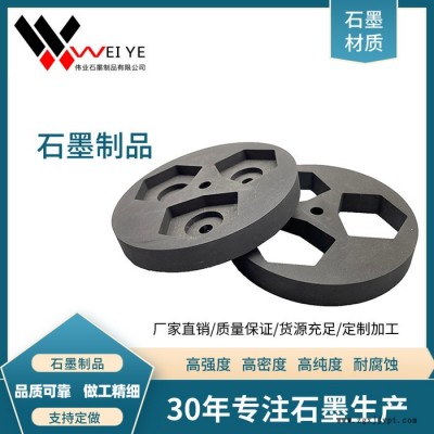 石墨模具  高纯等静压石墨块  图纸加工石墨制品  伟业石墨图3