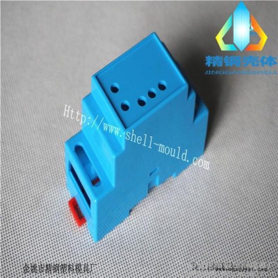 精钢4-01-3A仪表盒导轨式时控器 电能表壳 仪表壳体 37X88X59MM图4