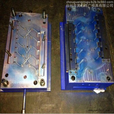 浙江黄岩模具制造厂家设计自行车反光镜支架模具 注塑工艺加工山地车塑胶件模具整套磨具进口模具钢图6