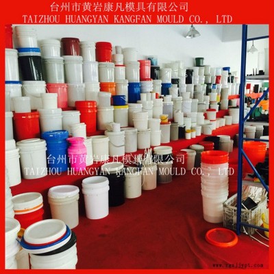 塑料模具 18L化工桶模具 16升油漆桶模具 15公斤塑胶桶模具图2