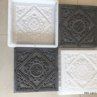 志华模具 仿古模具五福捧寿40*40*3 //.40*40*6 花砖模具 彩砖地砖墙砖塑料模具图4