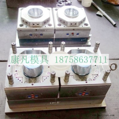 供应塑料模具 0.5L2升4升5升塑料包装桶，包装罐模具，塑料制品加工 塑料包装桶模具图3