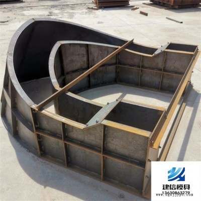 建信模具 单向收费岛模具图3
