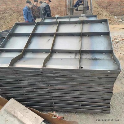 建信模具 防撞墙模具 挡土墙钢模具图5