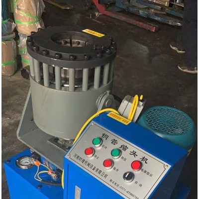自动缩管机低噪音效率高 铁管不锈钢管压头机模具配套齐全图3