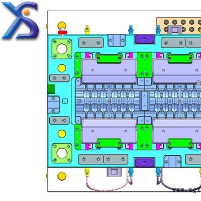 供应塑料模具专业折叠叉子模具生产厂家