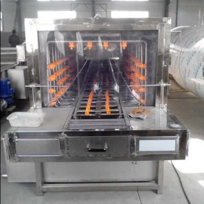 鼎鸿XKJ-2000型鸡蛋筐清洗机 隧道式洗箱机 全自动洗盒机 塑料模具清洗机 机械配件去污清洗机 四面喷淋清洗机图6