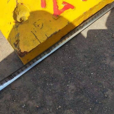 鑫盛源铸铁护栏底座 底盘长宽高可以定做交通隔离墩 各种口径带字 模具实型铸造图4