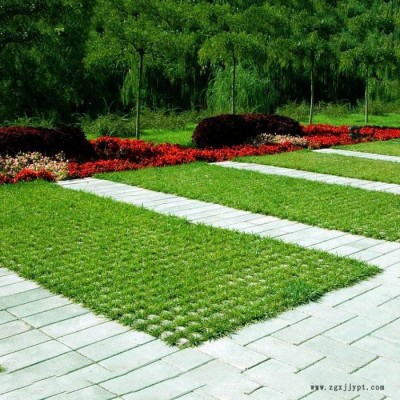 现浇植草地坪 停车场地坪 中创华美