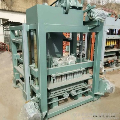 鑫达QTJ4-25型砌块砖机出砖率高 自动布料式砌块砖机现货供应砖厂设备厂家价格 全自动砌块砖机模具一机多用可定制图3