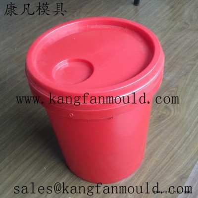 塑料模具定做10L18L 20公斤公斤塑胶桶模具，涂料桶模具25升真石漆桶 油漆桶模具图6