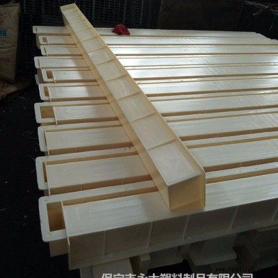 保定永大塑料制品专业生产成型模 防护网立柱模具 韧度强 脱模快图4