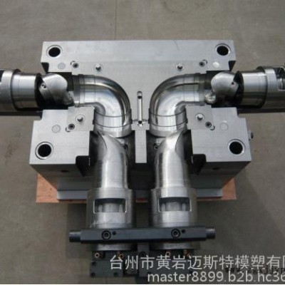 供应廉价优质PVC90°弯头管件模具图3