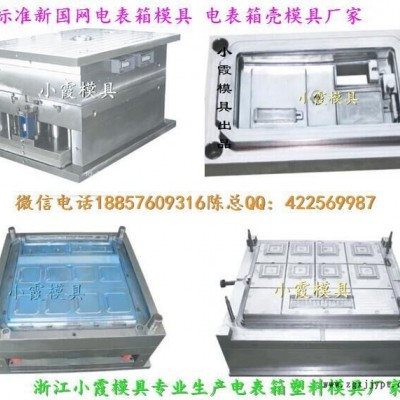 浙江注塑模具 国网新标准三相2电表箱模具小霞地址图2