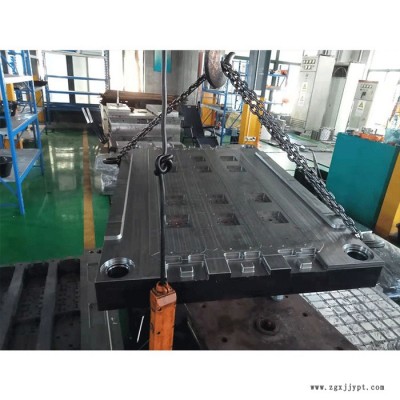 田字双面医用托盘模具  防潮九角卡板模具 1210川字托盘模具 田字双面托盘模具图4