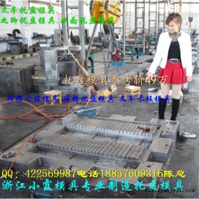 黄岩注塑模具厂 1.4m栈板塑胶模具 塑料网格托盘模具制造价格图7