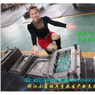 专业表尾盖注塑模具，注塑透明表盖模具 13表电表箱塑胶模具价位图7