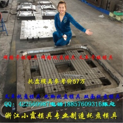 台州注塑模具厂 1.5m塑料栈板模具  一米三单面塑胶栈板模具低价促销图6
