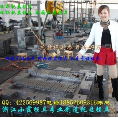 台州注塑模具厂 1.5m塑料栈板模具  一米三单面塑胶栈板模具低价促销图2
